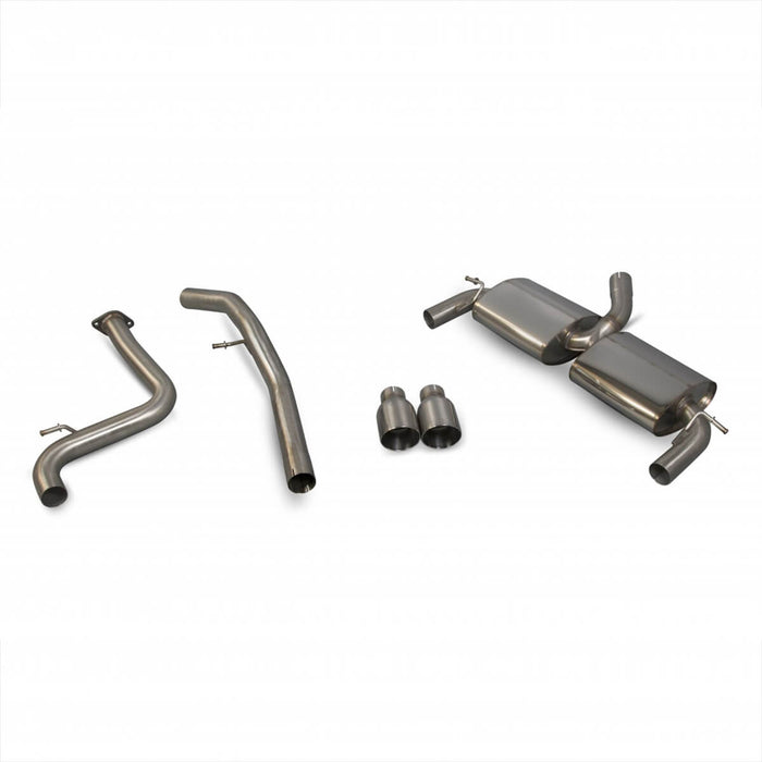 Scorpion Exhausts Non Resonated Cat Back System for the Ford Focus ST225 Mk2