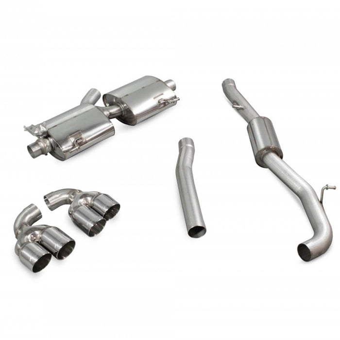 Scorpion Exhausts Resonated Cat Back for the Audi S1