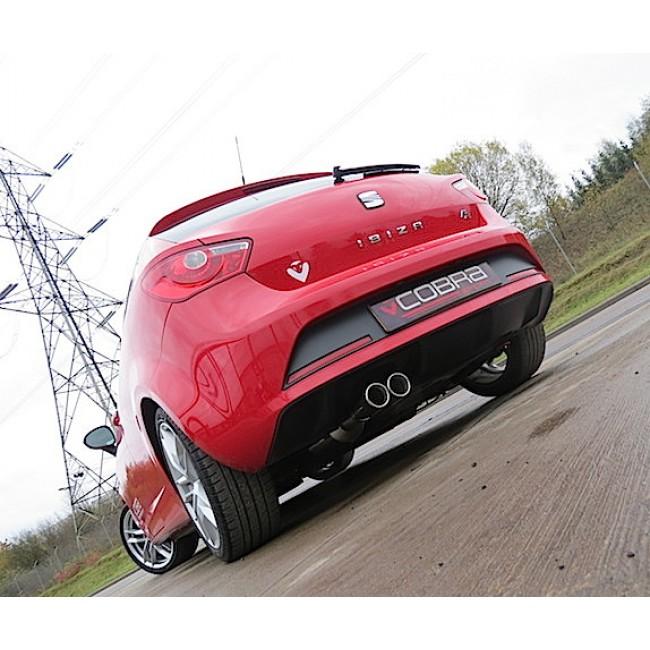 Seat Ibiza FR 1.4 TSI (10-14) Cat Back Performance Exhaust - Cobra Sport