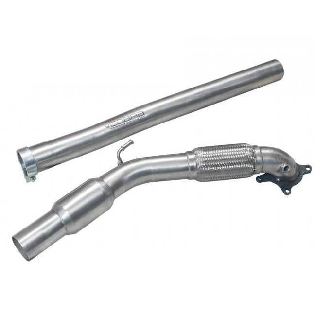 Seat Leon FR Mk2 1P 2.0 T FSI (06-13) Sports Cat / De-Cat Front Downpipe Performance Exhaust - Cobra Sport