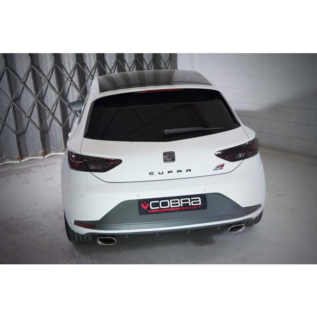 Seat Leon Cupra 280/290/300 (14-18) (Pre-GPF) Cat Back Performance Exhaust - Cobra Sport