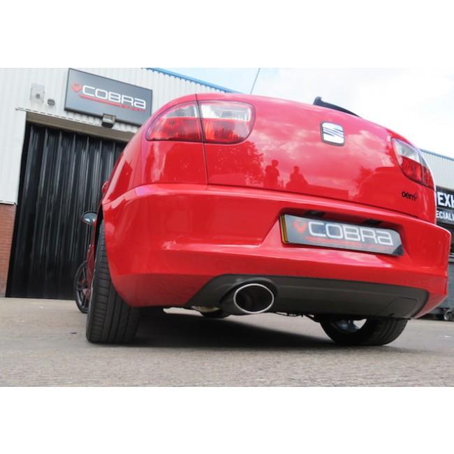 Seat Leon Cupra Mk1 1M 1.8 T 20V (99-05) Cat Back Performance Exhaust - Cobra Sport