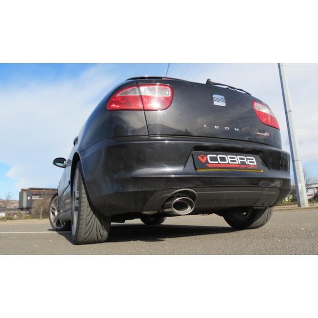 Seat Leon Cupra R Mk1 1M (02-05) Turbo Back Performance Exhaust - Cobra Sport