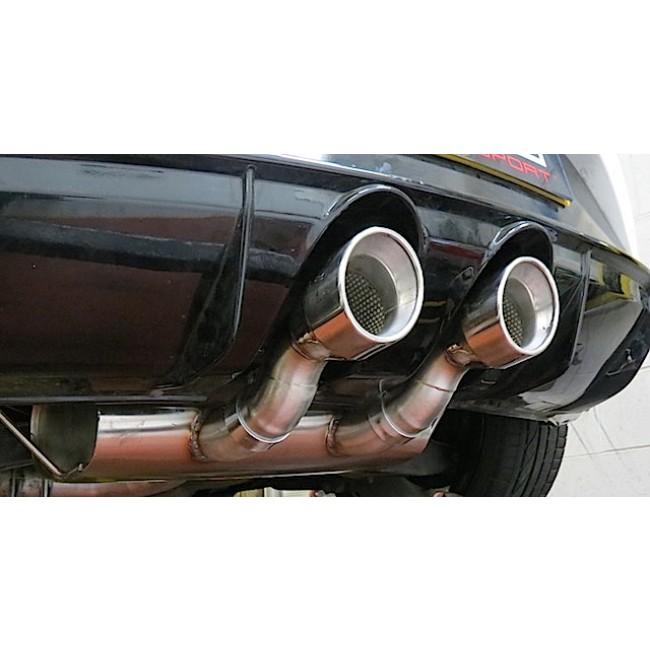 Seat Leon Cupra R Mk2 1P 2.0 T FSI (10-12) Turbo Back Performance Exhaust - Cobra Sport
