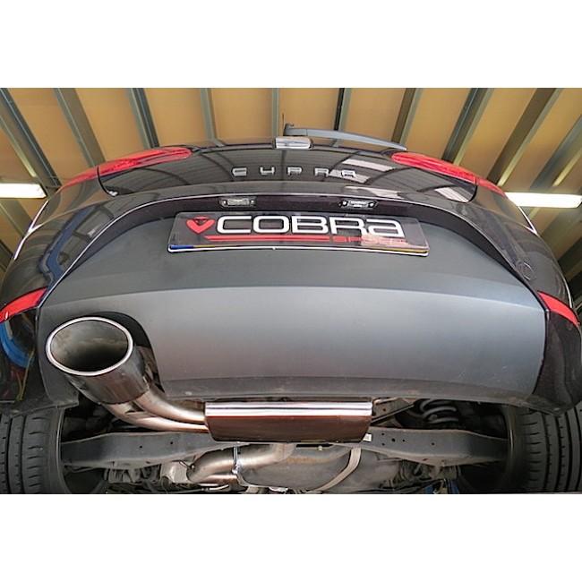 Seat Leon Cupra Mk2 1P 2.0 T FSI (06-12) Turbo Back Performance Exhaust - Cobra Sport