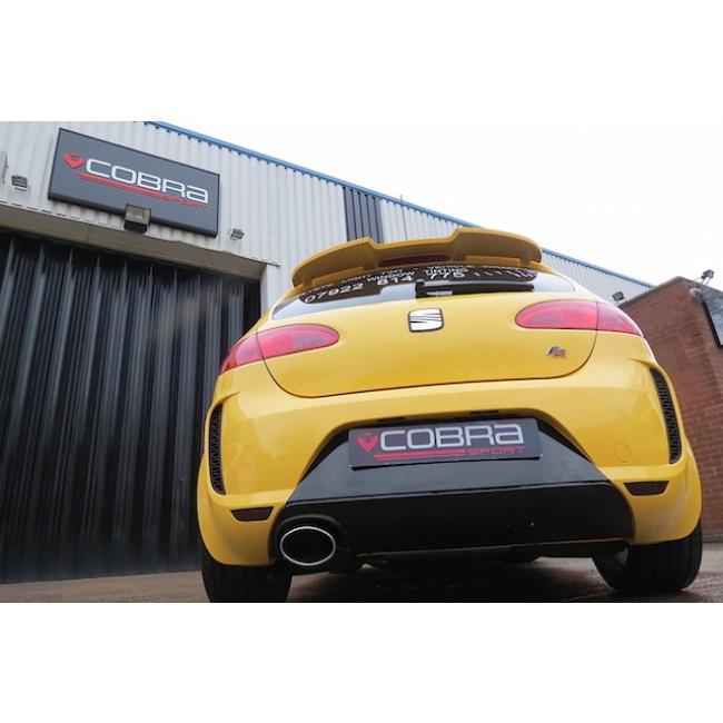 Seat Leon FR Mk2 1P 2.0 T FSI (06-13) Turbo Back Performance Exhaust - Cobra Sport