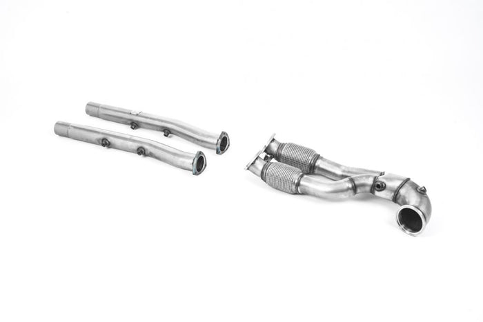 Audi TT Mk3 TTRS 2.5TFSI Quattro (OPF/GPF Models) From 2019 To 2024 Large-bore Downpipe and De-cat - Milltek Sport