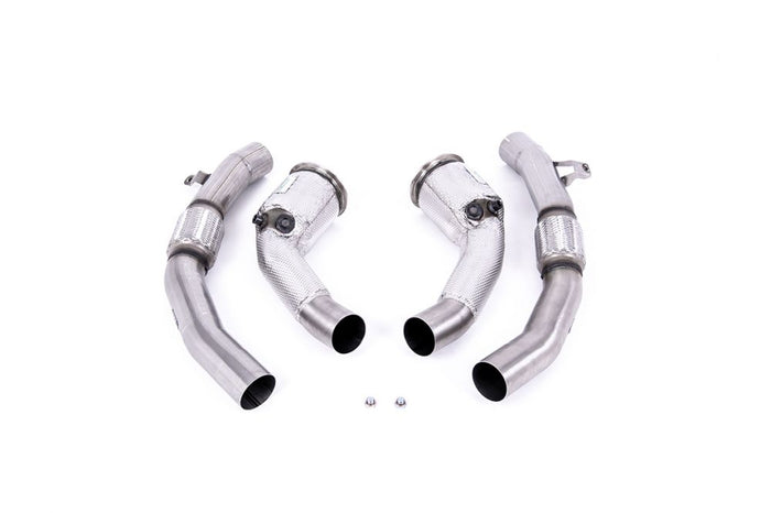 Audi RS7 C8 4.0 V8 bi-turbo (Non OPF/GPF US/ROW Models) From 2019 To 2024 - Large-bore Downpipes and Cat Bypass Pipes