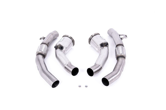 Audi RS7 C8 4.0 V8 bi-turbo (Non OPF/GPF US/ROW Models) From 2019 To 2024 - Large Bore Downpipes and Hi-Flow Sports Cats