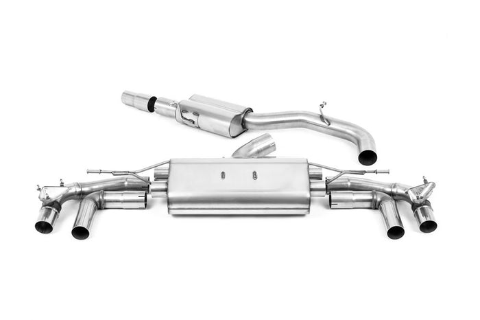 Audi TT Mk3 TTRS 2.5TFSI Quattro (Non-OPF/GPF Models) From 2016 To 2024 Cat-back - Milltek Sport