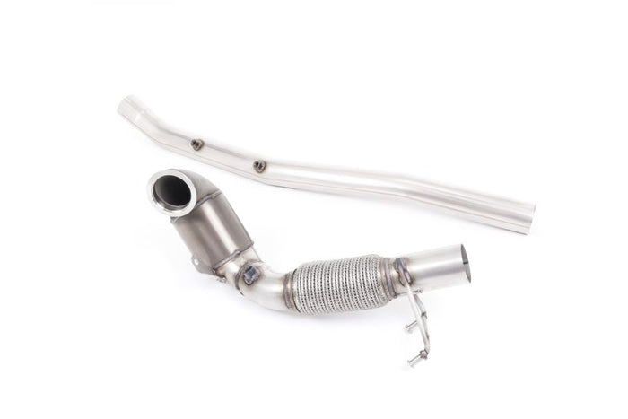 Volkswagen Golf Mk7.5 R 2.0 TSI 300PS (GPF Equipped Models Only) - 76mm & EC Approved Systems From 2019 To 2020 - Large Bore Downpipe and Hi-Flow Sports Cat