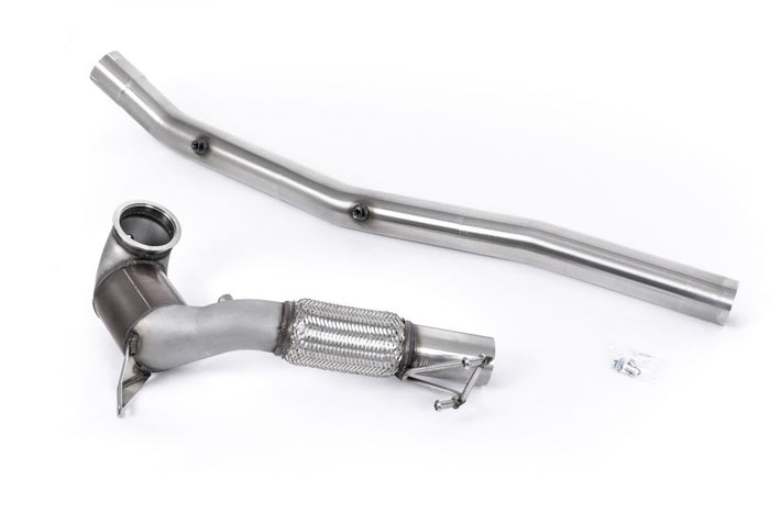 Audi S3 2.0TFSI Quattro Saloon/Sedan 310PS 8Y (North American / Non-OPF Models Only) From 2022 To 2024 Large Bore Downpipe and Hi-Flow Sports Cat - Milltek Sport