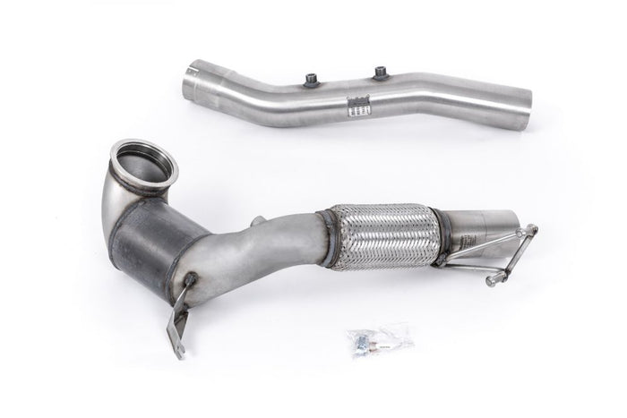 Volkswagen Golf Mk8 GTi (245ps Non-GPF / North American Models Only) From 2021 To 2024 - Large Bore Downpipe and Hi-Flow Sports Cat