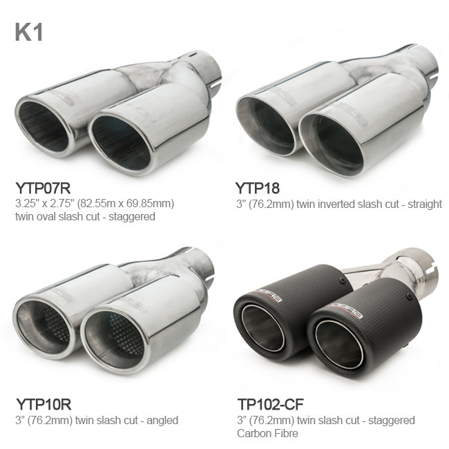 Citroen DS3 1.6 THP Cat Back Performance Exhaust - Cobra Sport