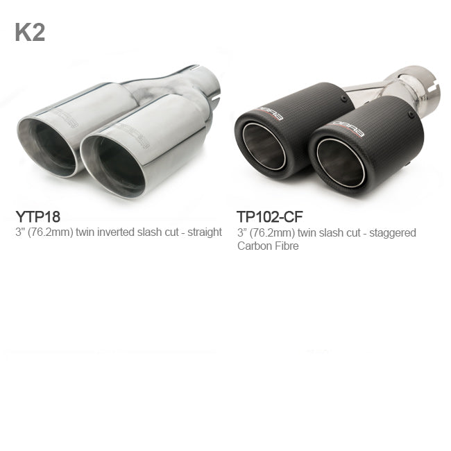 Peugeot 208 GTi 1.6T Cat Back Performance Exhaust - Cobra Sport