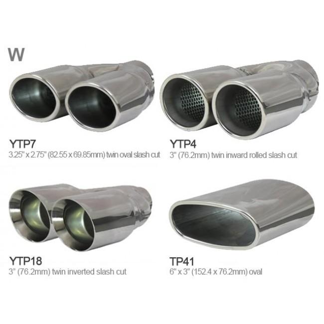 Audi A3 (8P) 2.0 TDI 170PS (2WD) (3 Door) Twin Tip Cat Back Performance Exhaust - Cobra Sport