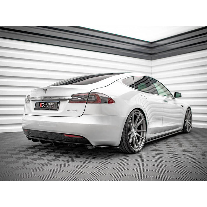 Tesla Model S Rear Valance on Tesla