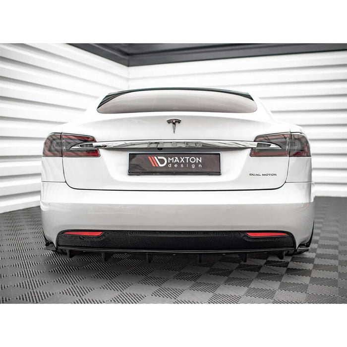 Tesla Model S Rear Valance on Tesla