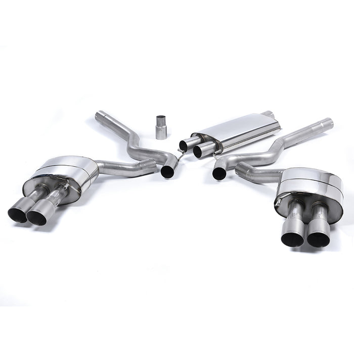 Milltek Sport Quad Outlet Cat Back - Ford Mustang 2.3 EcoBoost