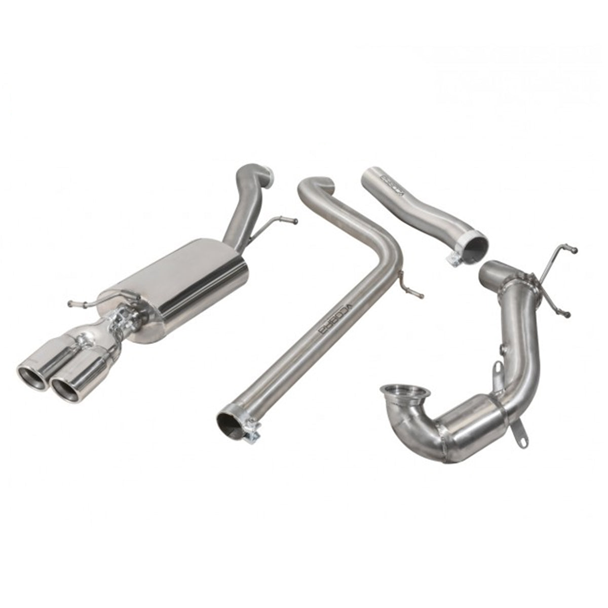 Performance sport exhaust for VW POLO 6R GTI, VW POLO 6R GTI 1.4 TSI  3d./5d. (180 Hp) 2010 ->, Volkswagen, exhaust systems