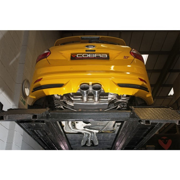 Cobra Sport Decat Turbo Back Exhaust - Ford Focus ST250 Mk3