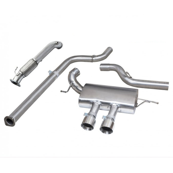 Cobra Sport Decat Turbo Back Exhaust - Ford Focus ST250 Mk3