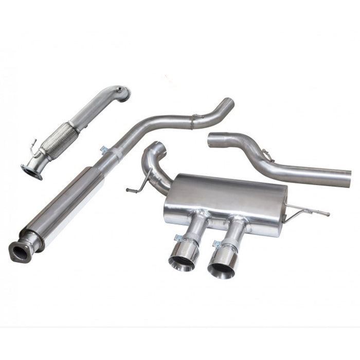 Cobra Sport Decat Turbo Back Exhaust - Ford Focus ST250 Mk3