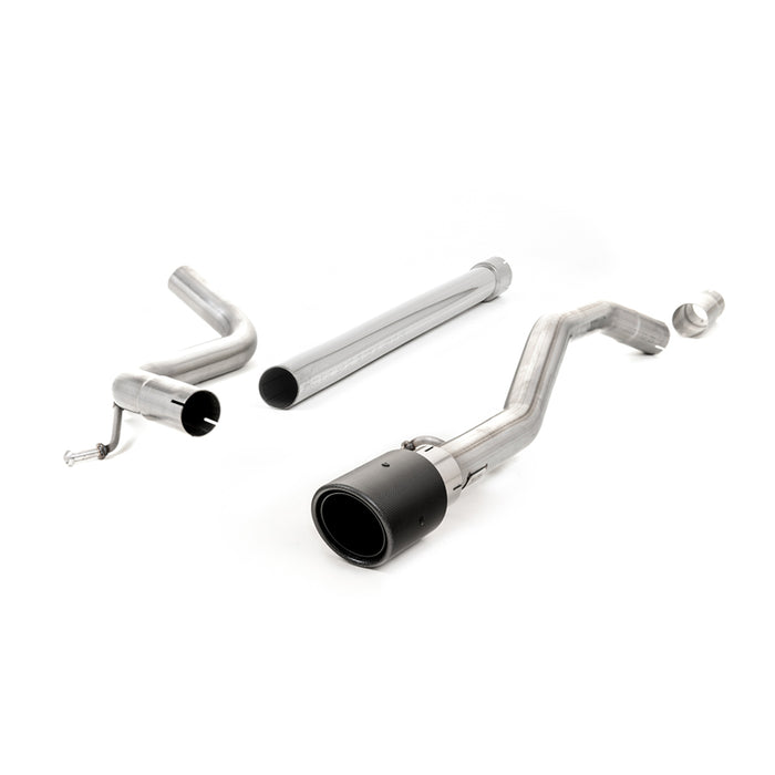 VW Up GTI Non Resonated Exhaust System - Milltek Exhausts