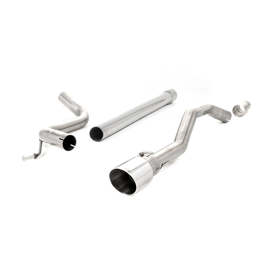 VW Up GTI Non Resonated Exhaust System - Milltek Exhausts – VUDU