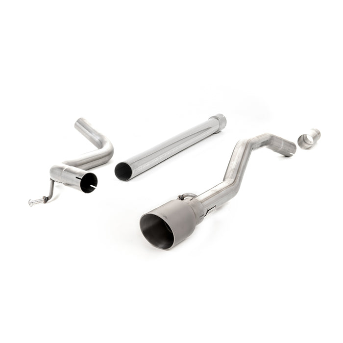 VW Up GTI Non Resonated Exhaust System - Milltek Exhausts