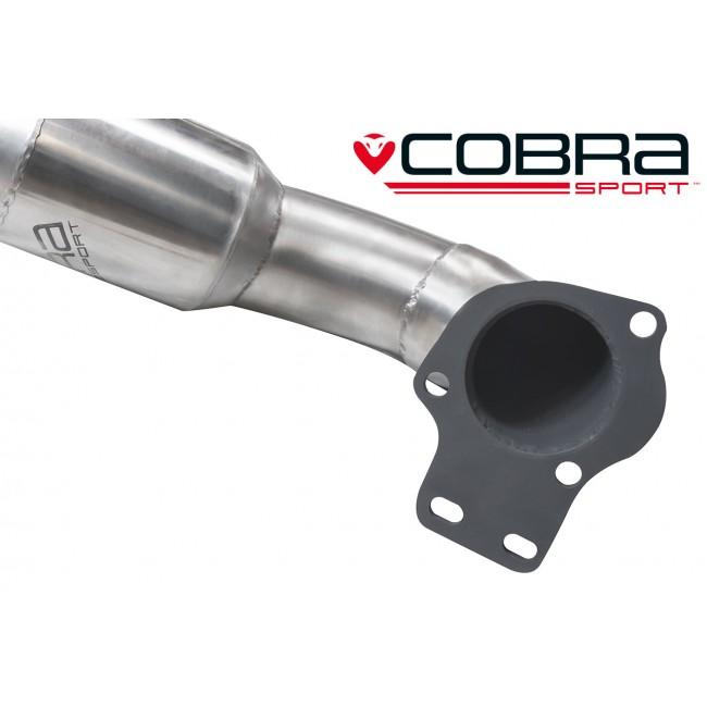 Vauxhall Astra J VXR (12-19) Front Pipe & Primary Sports Cat / De-Cat Exhaust - Cobra Sport