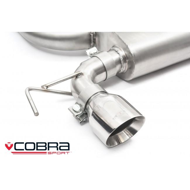 Vauxhall Corsa D VXR Nurburgring (10-14) Turbo Back Performance Exhaust - Cobra Sport
