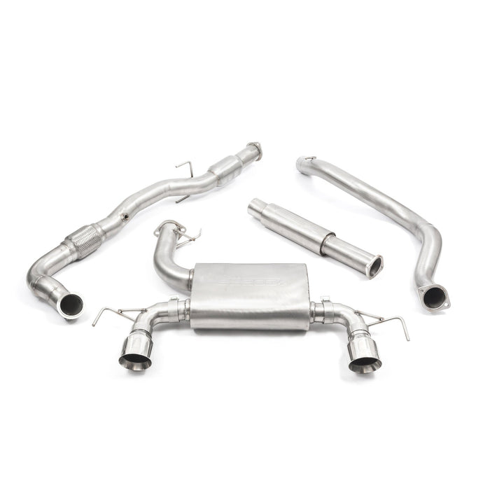 Vauxhall Corsa D VXR Nurburgring (07-09) Turbo Back Performance Exhaust - Cobra Sport