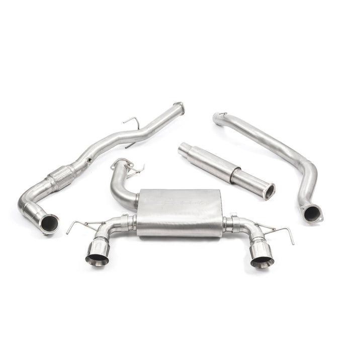 Vauxhall Corsa D VXR Nurburgring (10-14) Turbo Back Performance Exhaust - Cobra Sport