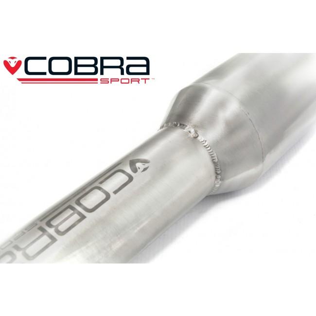 Vauxhall Corsa D 1.6 SRI (07-09) Secondary Sports Cat / De-Cat Front Pipe Performance Exhaust - Cobra Sport