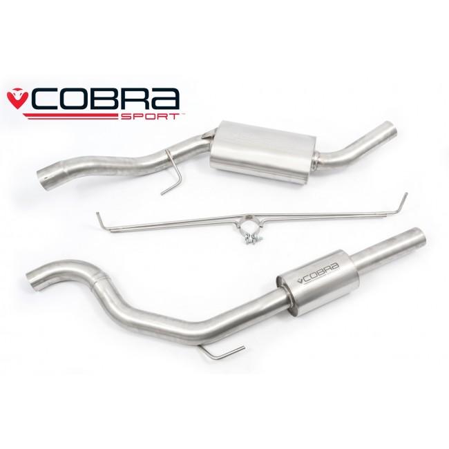 Vauxhall Corsa D VXR (10-14) Cat Back Performance Exhaust - Cobra Sport