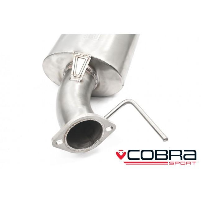 Vauxhall Corsa D VXR (10-14) Turbo Back Performance Exhaust - Cobra Sport