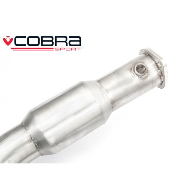 Vauxhall Corsa D VXR (10-14) Turbo Back Performance Exhaust - Cobra Sport