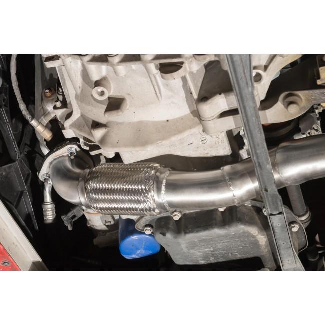 Vauxhall Corsa E 1.0 Turbo (15-19) Venom Box Delete Cat Back Performance Exhaust - Cobra Sport