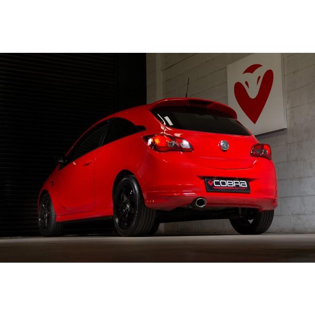 Vauxhall Corsa E 1.4 N/A (15-19) Venom Box Delete Rear Performance Exhaust - Cobra Sport