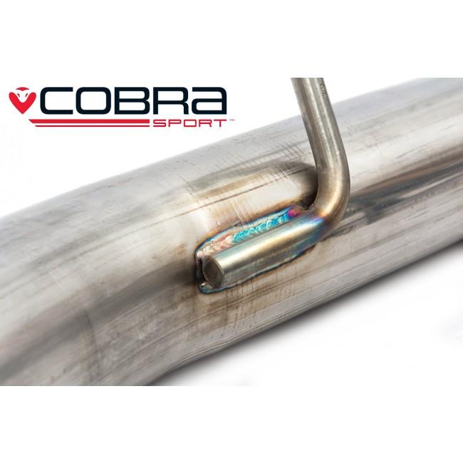 Vauxhall Corsa E 1.4 N/A (15-19) Venom Box Delete Rear Performance Exhaust - Cobra Sport