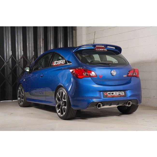 Vauxhall Corsa E VXR (15-18) Turbo Back Performance Exhaust - Cobra Sport