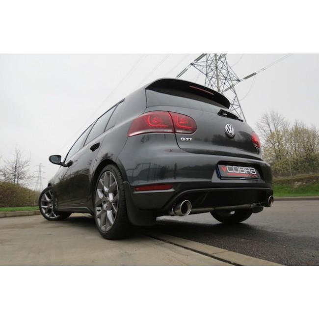 VW Golf GTI (MK6) 2.0 TSI (5K) (09-12) Venom Box Delete Race Turbo Back Performance Exhaust - Cobra Sport