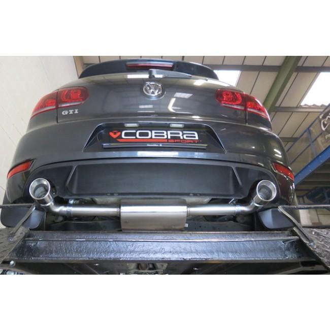 VW Golf GTI (Mk6) 2.0 TSI (5K) (09-12) Cat Back Performance Exhaust - Cobra Sport