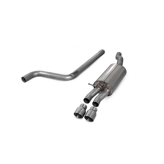 VW Polo GTI AW Non-Resonated GPF-Back - Scorpion Exhausts