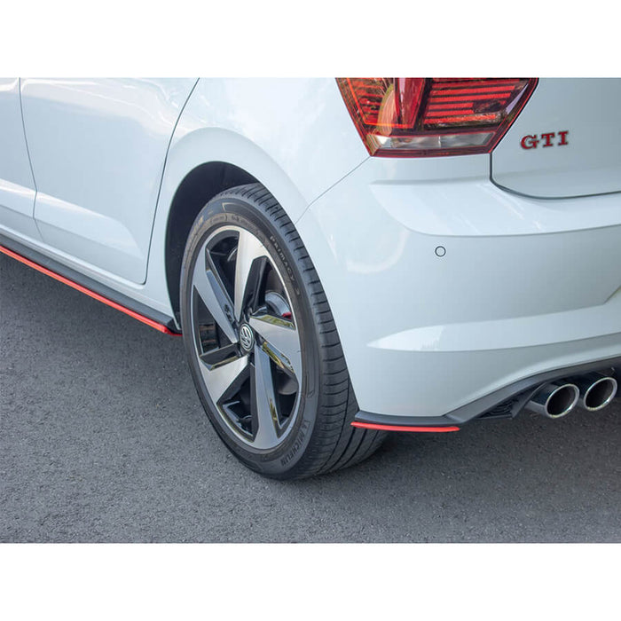 VW Polo GTI MK6 (AW) Rear Side Splitters - Maxton Design