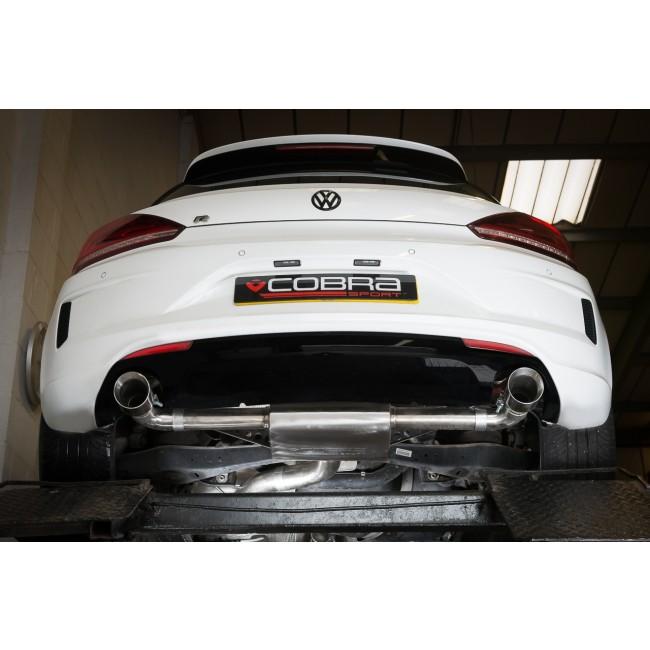 VW Scirocco R 2.0 TSI (09-18) Cat Back Performance Exhaust - Cobra Sport