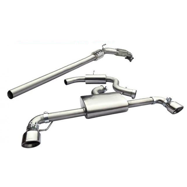 VW Scirocco R 2.0 TSI (09-18) Turbo Back Performance Exhaust - Cobra Sport