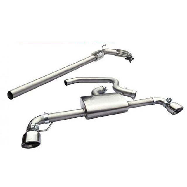 VW Scirocco R 2.0 TSI (09-18) Turbo Back Performance Exhaust - Cobra Sport