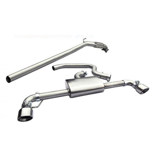 VW Scirocco R 2.0 TSI (09-18) Turbo Back Performance Exhaust - Cobra Sport
